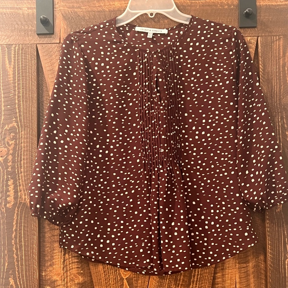 Stitch-Fix-Split front blouse